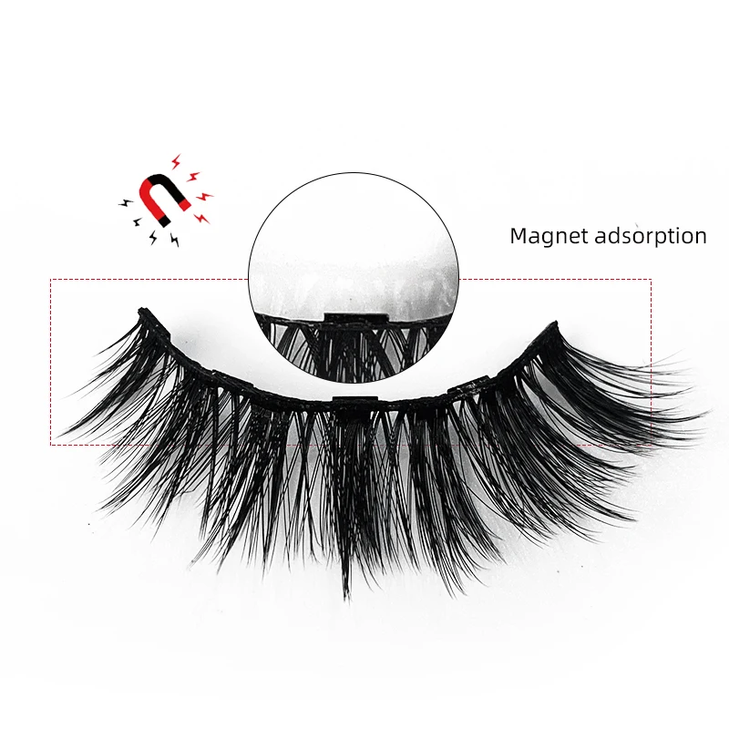 Magic Full Strip Mink Eyelash 3d Eyelashes Handmade Makeup Full Strip Lashes Fake Eyelashes
