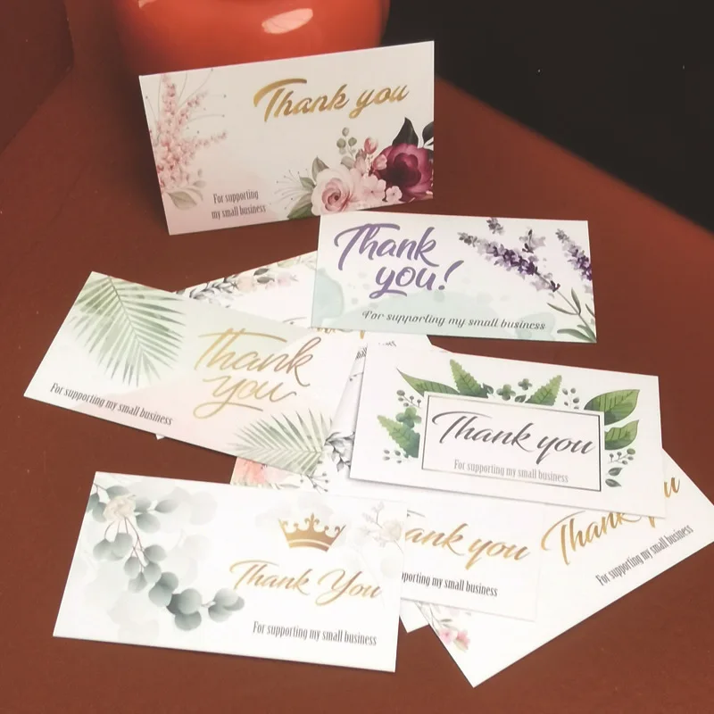 Custom Printing Luxury Greeting Paper Card Colorful Invitation Card Thank You Gift Greeting Card Digital Printing Art Paper