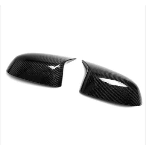 For Tesla Model 3 Y S 2012-2024 Highland ABS Carbon Fiber Car Side Rearview Mirror Cover Replacement all stock