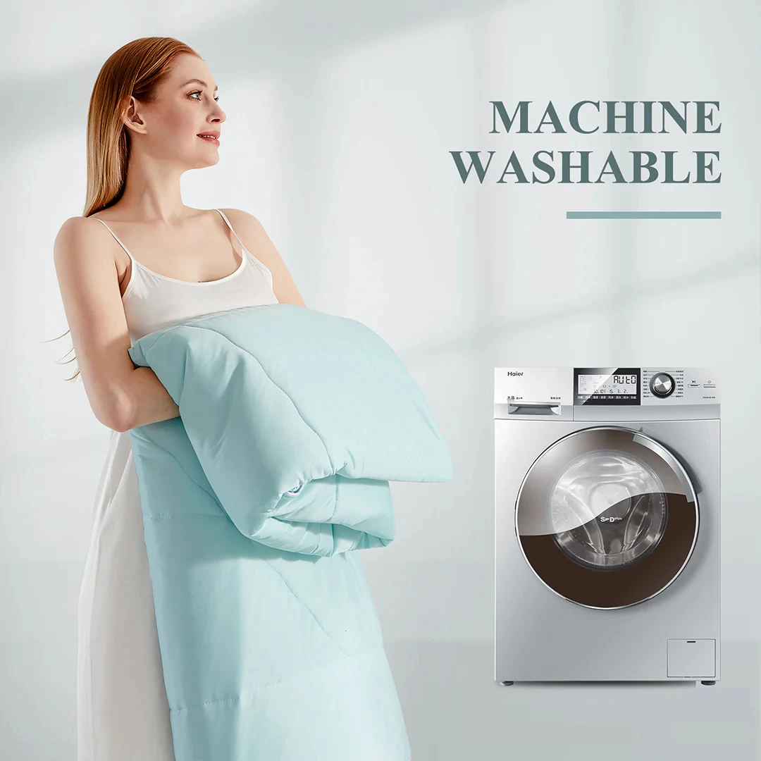 Arc-Chill Cooling Yarn Ultra Soft Cloudy Pattern Evercool Cooling Comforter For Hot Sleepers