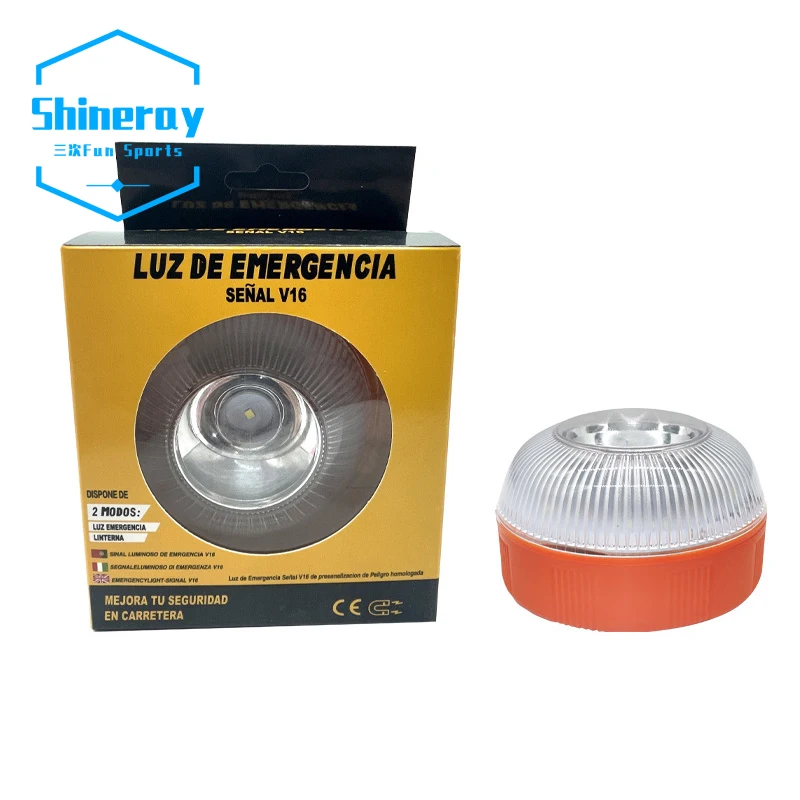 Manufacturer Supplier 2022 New V16 Usb Powered Household Emergency Light Waterproof Abs Emergency Light