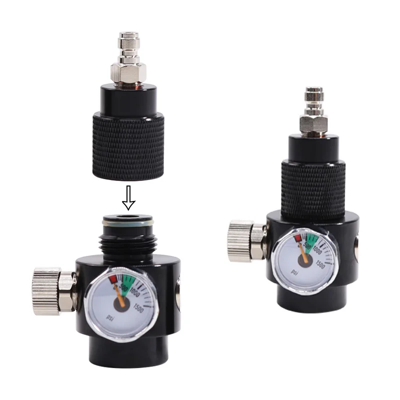7Mpa hydraulic pressure relief safety valve Co2 Cylinder Adjustable Regulator