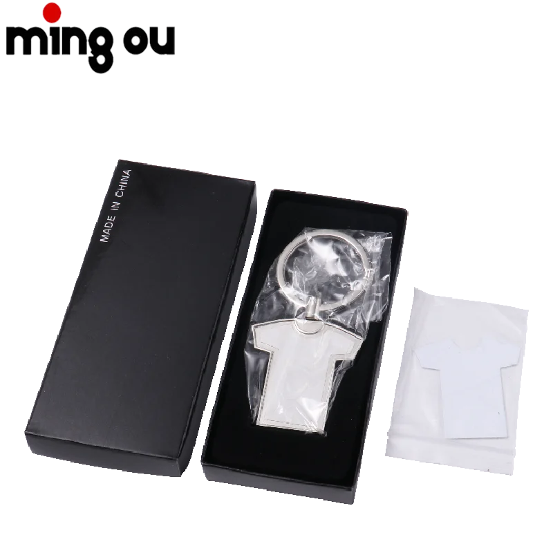 Ready to Ship Most popular Keychain Keyring Holder Sublimation Blank metal Key Chain