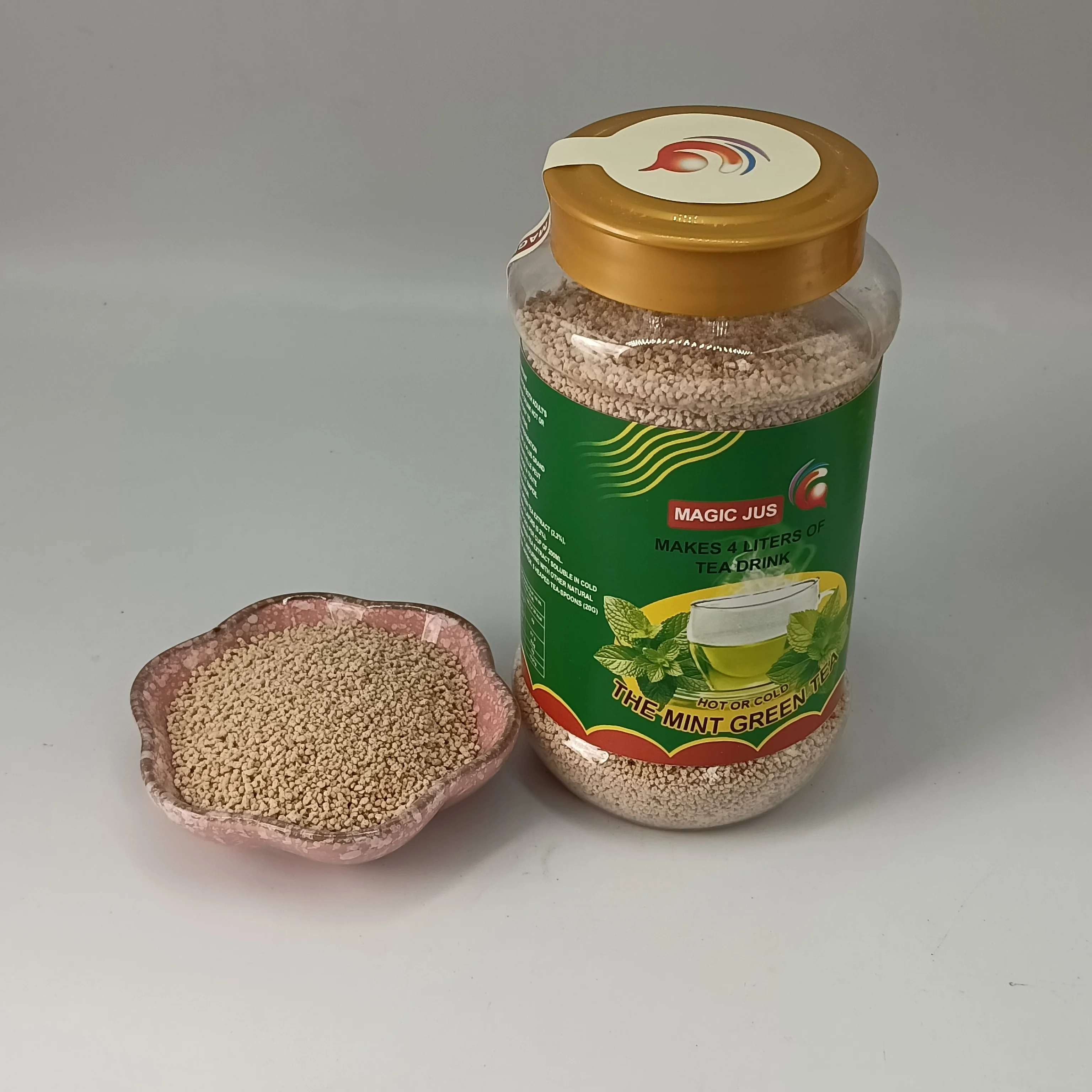 Health Tea with Different Fruit Flavours Instant Fruit Drink in Box and Sachet Packaging Crystal Apperance