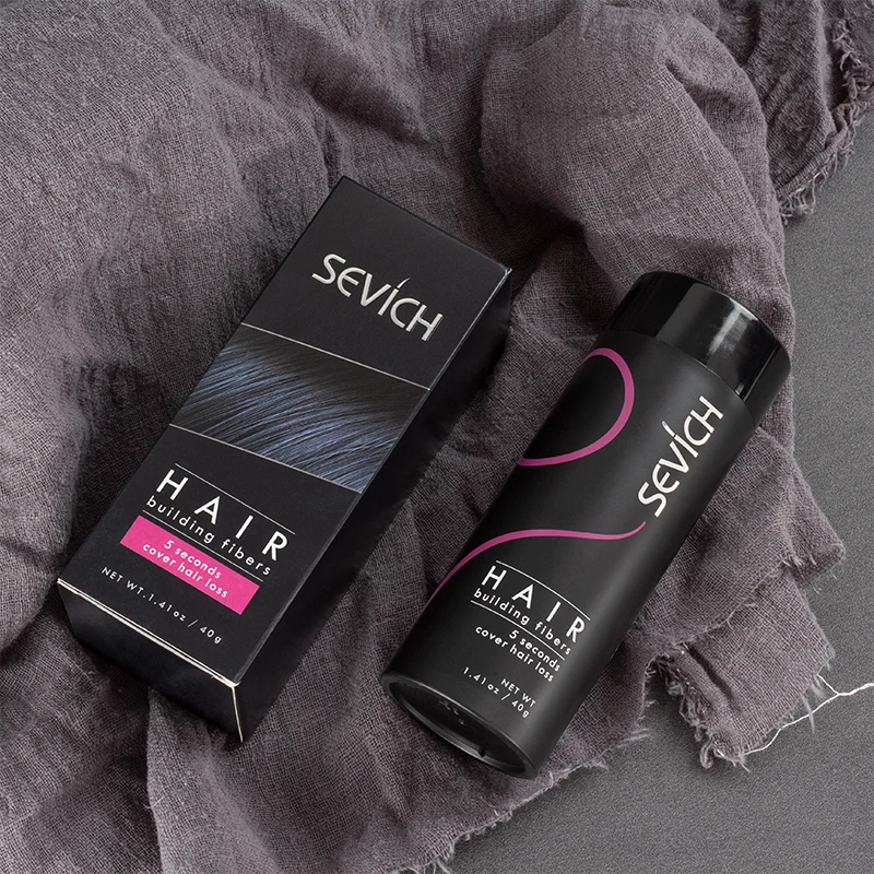 Private brand Hair Fibers for the Balding, Thinning Hair 100% Natural Texture Hair Loss Concealer