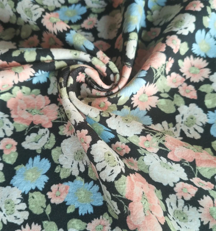 
 88% нейлон ATY 12% спандекс 155 см 300GSM мягкое на ощупь и хорошо 4-стороннее растяжение и сильно восстановления печатных однофонтурное трикотажное полотно  