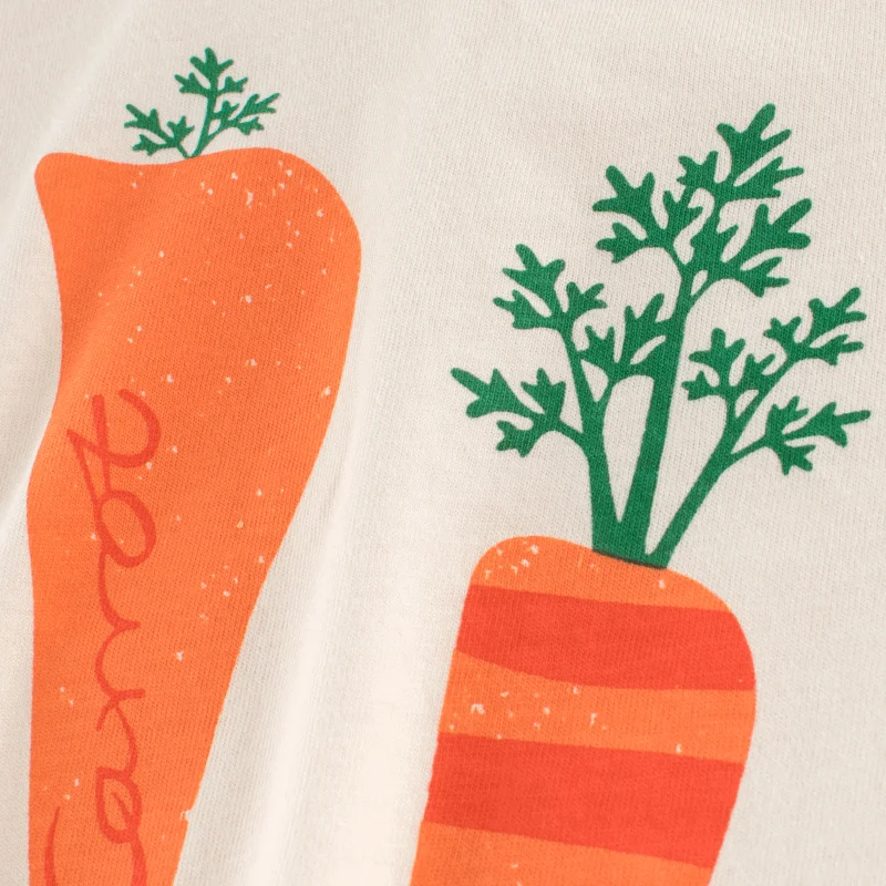 Custom New Children Summer Round Neck 100% Cotton Short Sleeve White Color Cute Cartoon Tee Shirts Child Girl T Shirt For Kids