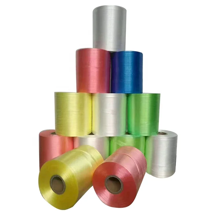 100% Natural Recyclable Packaging Rope PE End Belt Fully Automatic Plastic Rope Making Machine