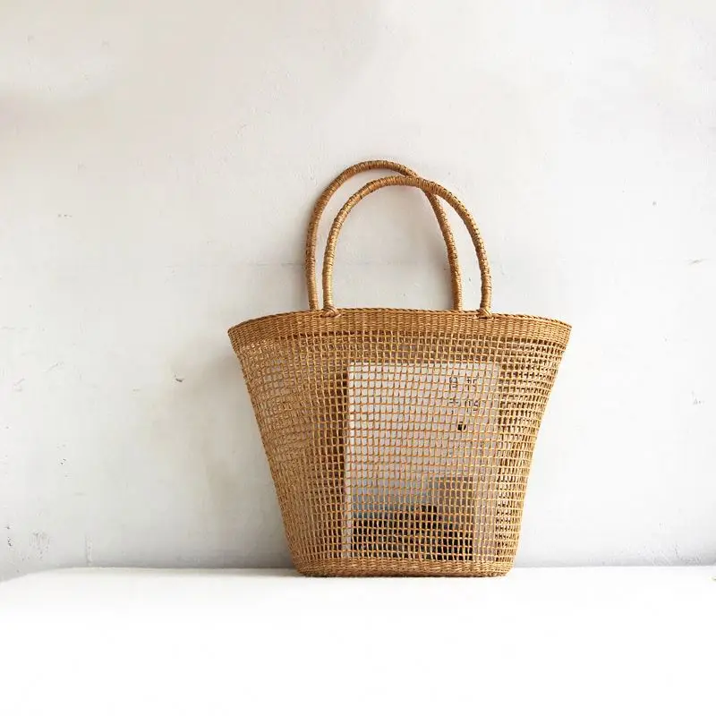 Baige Angedanlia Vintage Style Bohemian Handcrafted Natural Straw Bag Ecofriendly Basket Weaving
