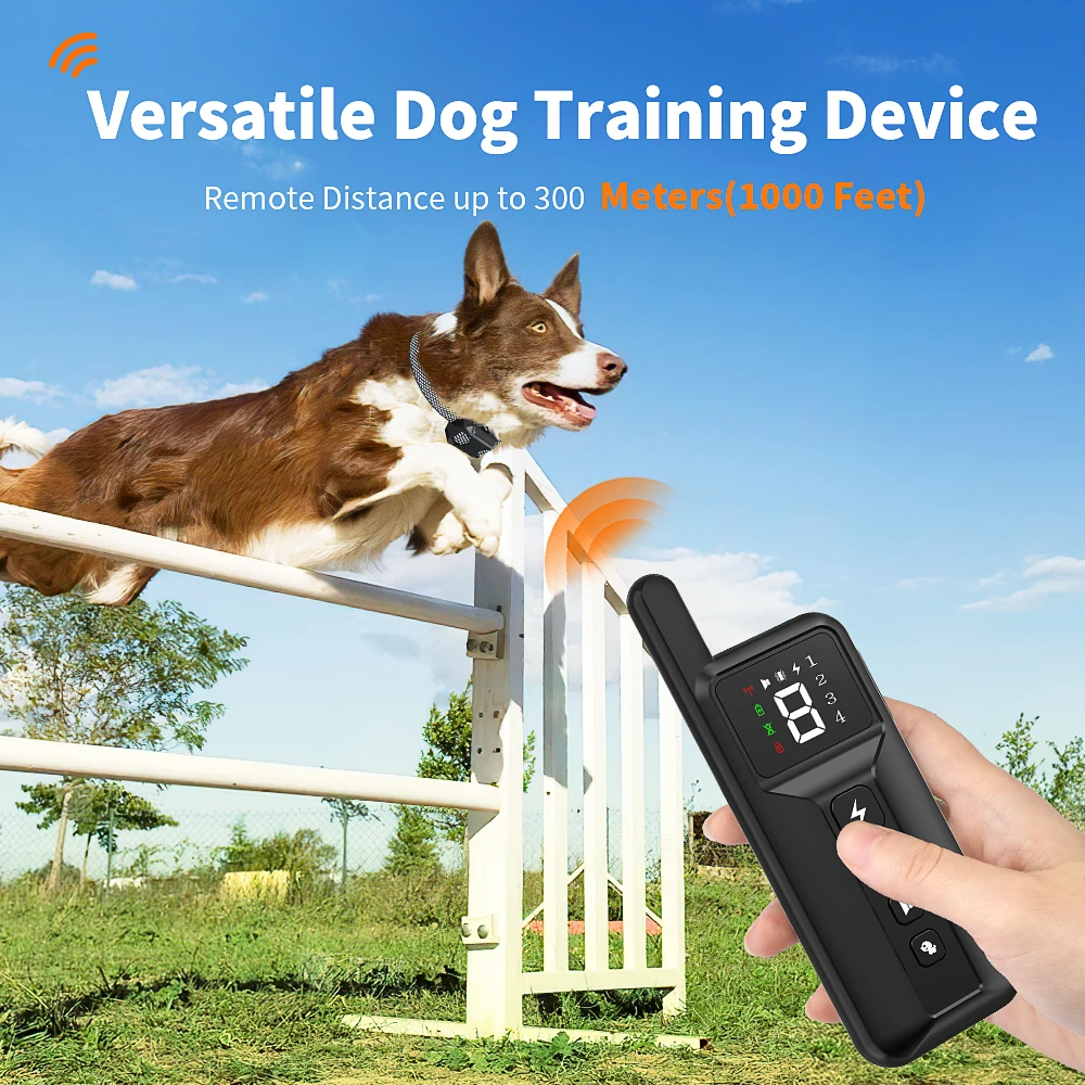 Tize A mazon Best seller Dog Electronic Shock Training E Collar Electric Shock Device Remote Training Collar