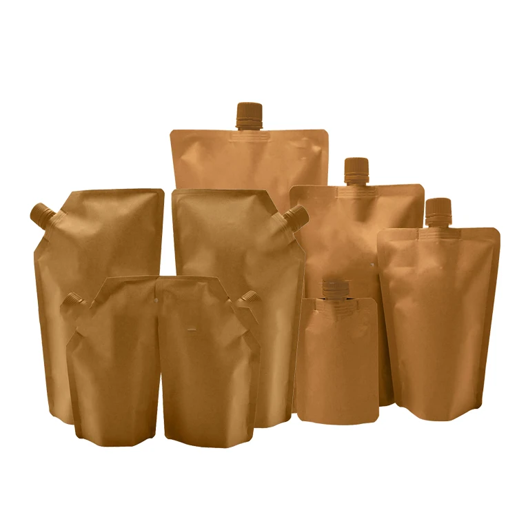 500Ml Biodegradable Liquid Display Rack Grape Juice Tomato Shape Insulated Spout Pouches With Spout