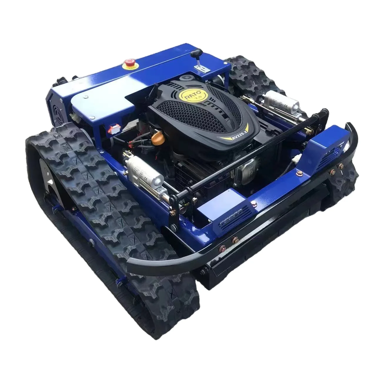 Recommend Customized Electric-start Remote Control Lawn Mower Mini Rc Robot Lawn Mower for sale