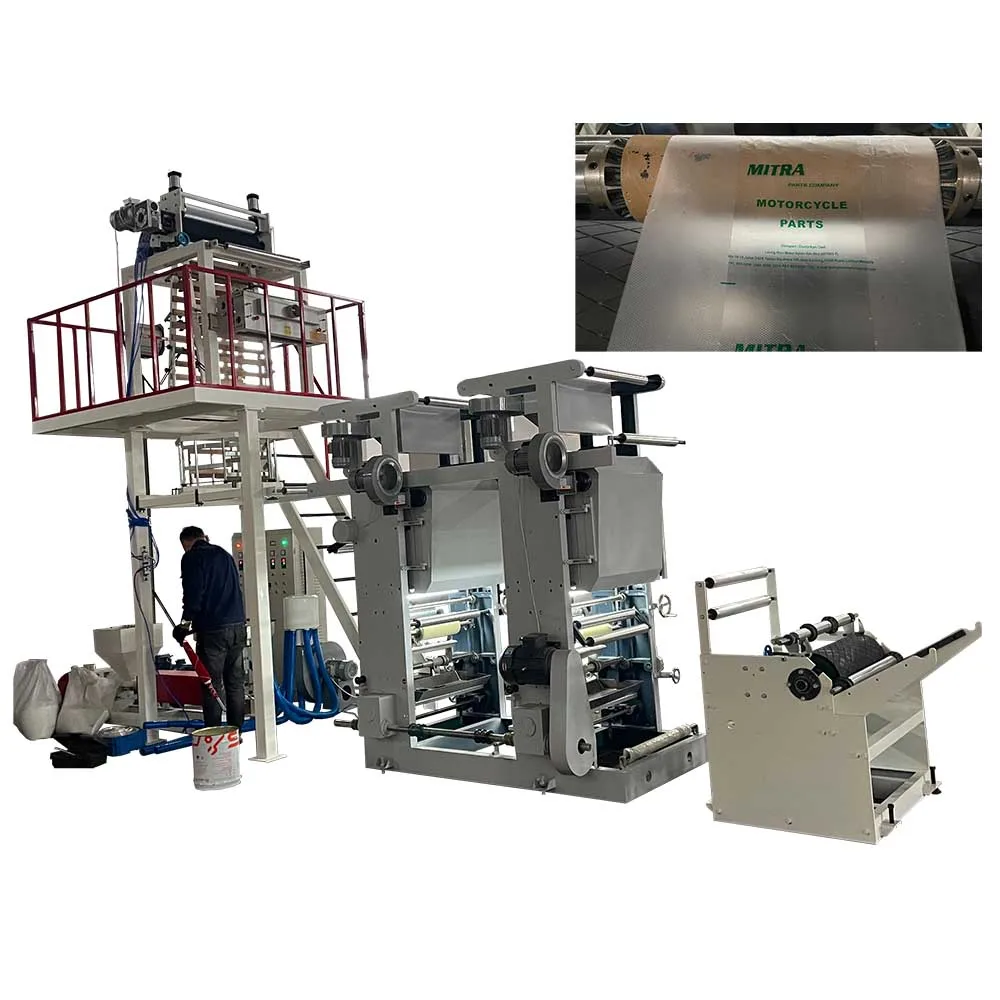 Высокая скорость PE / HDPE LDPE пластиковая пленка экструдер термоусадочная машина цена с сертификатом
