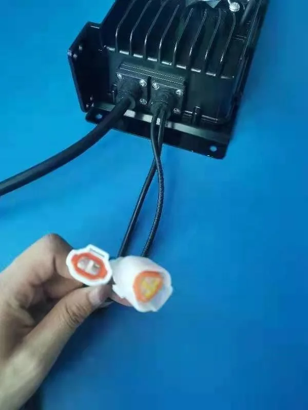 48V 25A Battery Charger Golf Car Battery Charger Lead Acid 24S/ Lithium ion  13S or 14S On Board Charger