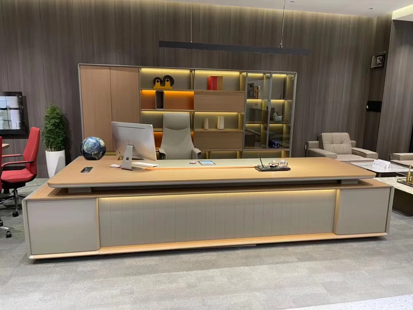 Деревянный роскошный стол для офисной мебели