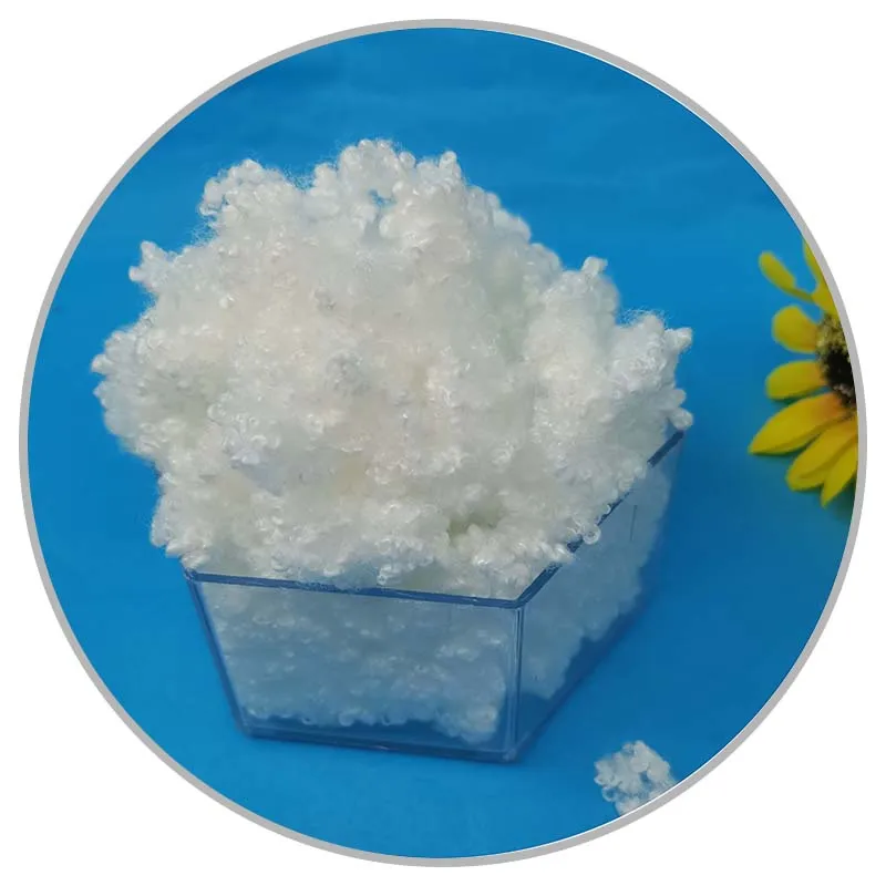 Полые конъюгированные Силиконизированные и несиликонизированные полиэфирные волокна для наполнения