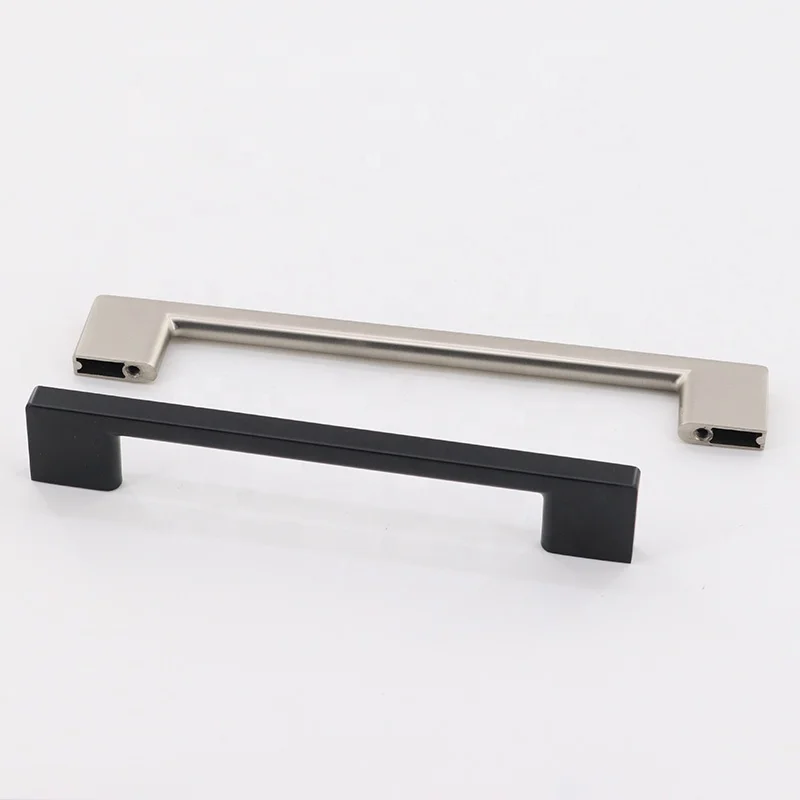 ULW Hot Sale Aluminium Black Classical Furniture Handle Furniture Hardware Antique Push Pull Door Handle