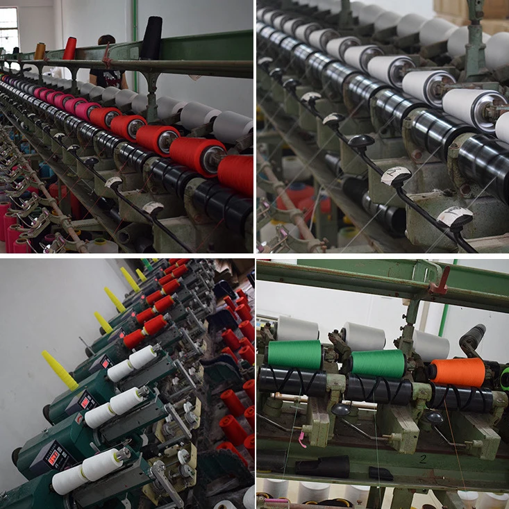 Manufacturer Wholesale Thick Jeans Polyester Thread Heavy Duty 20S/2 20S/3 Polyester Sewing Thread for Denim