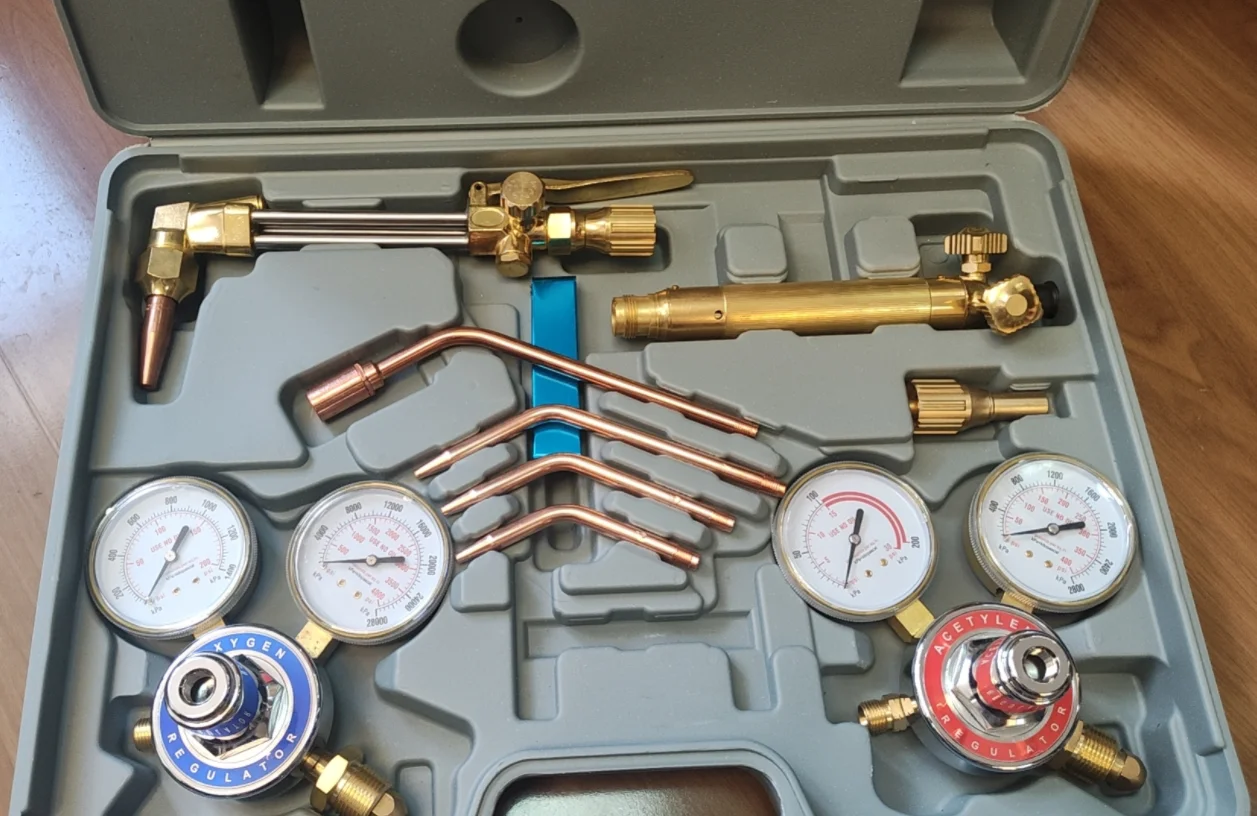 Gas Welding and Cutting Torch Kit Brazing Welder Tool Set