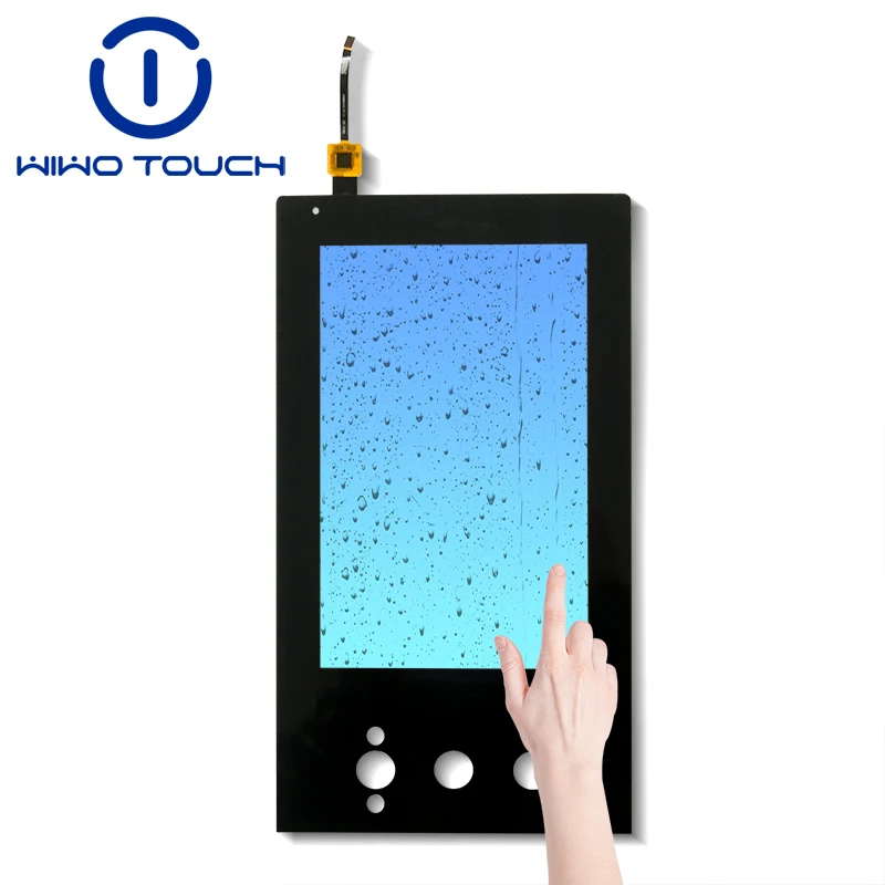 8.0 Capacitive Touch Screen FHD Resolution TFT Display Module MCU SPI Interface anti-fingerprint anti-glare