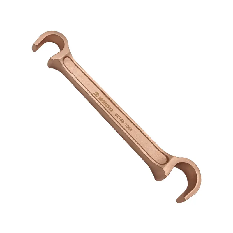 High Quality Non Sparking Tools WEDO Aluminium Bronze or Beryllium Copper Alloy C Type Valve Wrench