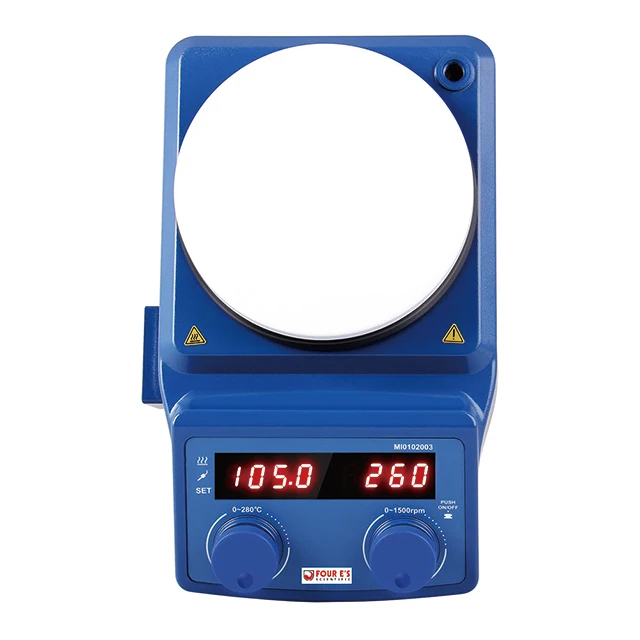 Новый дизайн, светодиодный цифровой дисплей емкостью 5000 мл, химическая магнитная мешалка, Hotplate