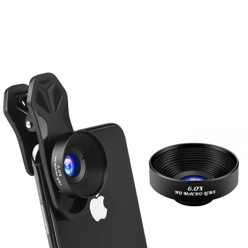  Объективы для смартфона 1 5x 3 6x 6 0x в hd микро макрообъектив мобильного