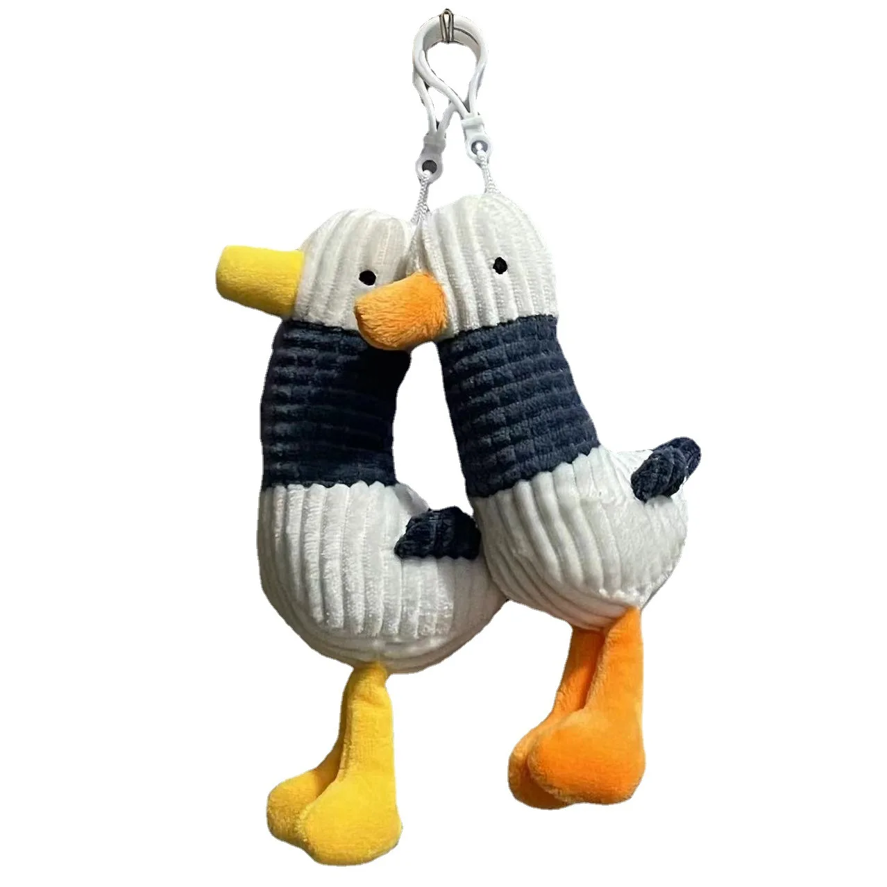 Cute Cartoon Animal Key Chain Stuffed Toy Duck Pendant Bag Charm With Hook Accessories