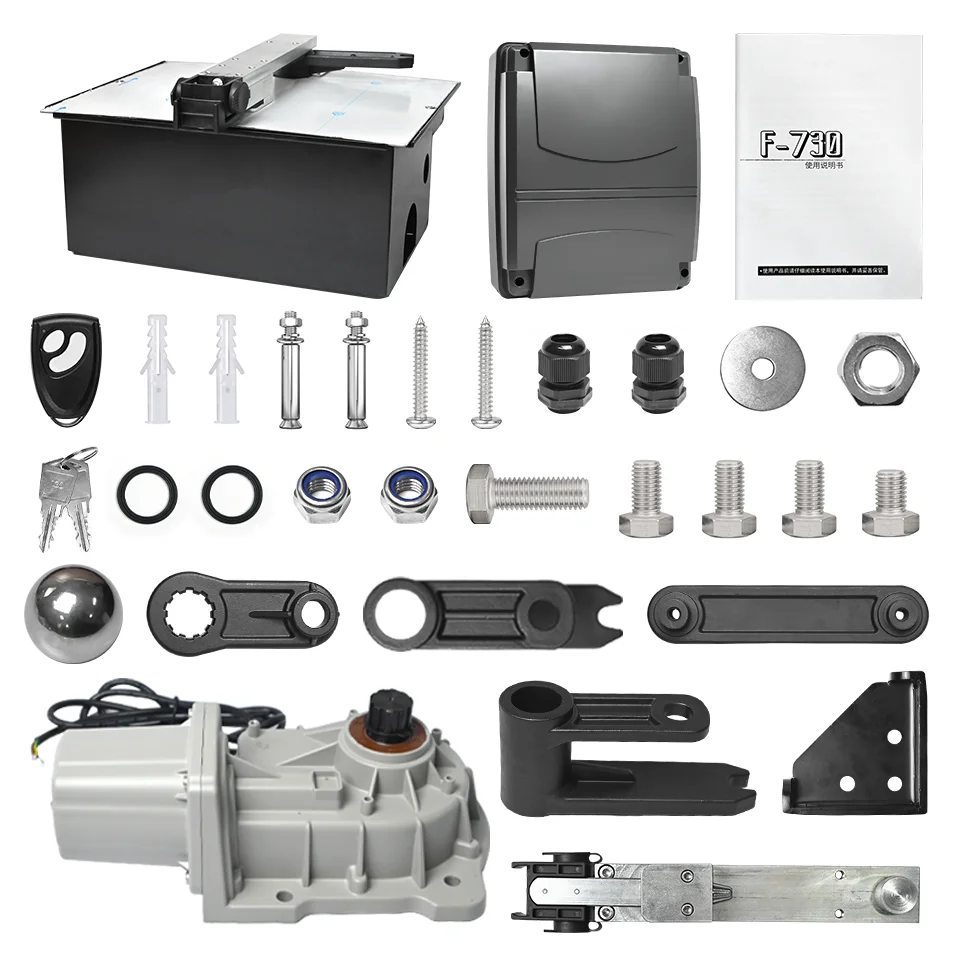 FORESEE F-730 Heavy Underground Swing Door Opener High Tensile Force Single Arm Automatic Swing Gate Motor