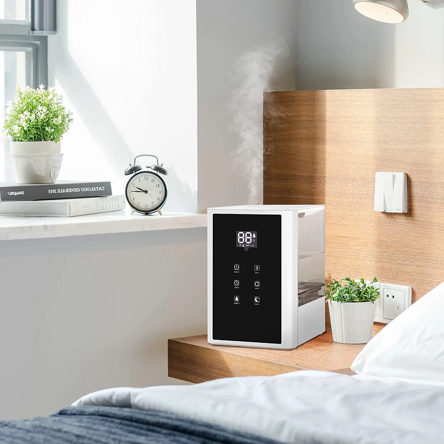 Portable Smart humificador ultrasonic air humidifier led Wifi App humidifier aromatherapy humidifiers for home