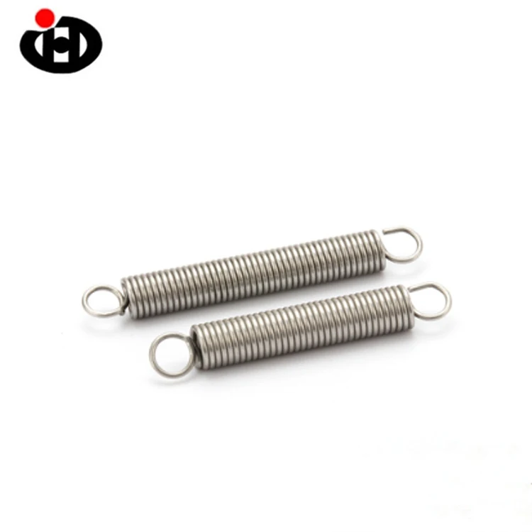 JINGHONG High Quality Stainless Steel Double Hook Small Tension Spring Stretches Strong Tension