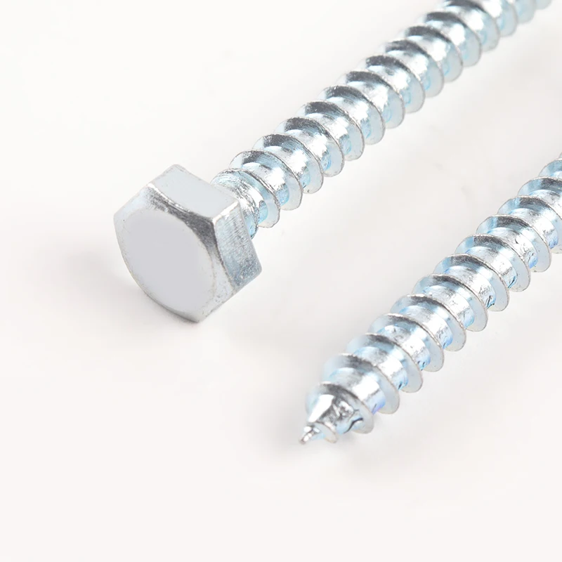 China Manufacturer partial Thread Hexagon Head Wood screw