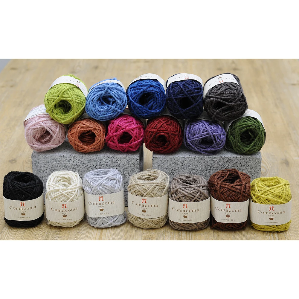 
Japan Raw Materials Colorful Hemp Crochet Yarn With Reasonable Price 