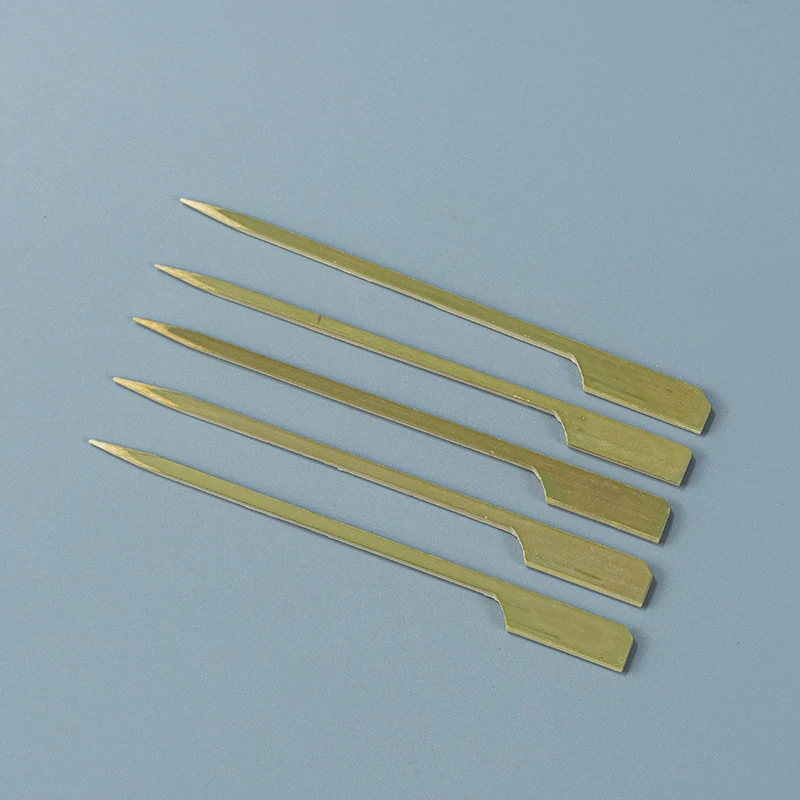 gun bamboo teppo skewer bamboo meat food picks gun shape bamboo paddle sticks barbeque teppo skewer