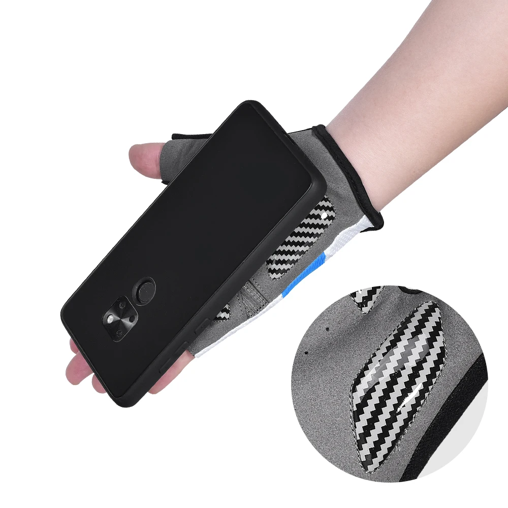 Дышащие велосипедные перчатки с открытыми пальцами, перчатки для горного велосипеда, велосипедные перчатки для улицы для мужчин и женщин