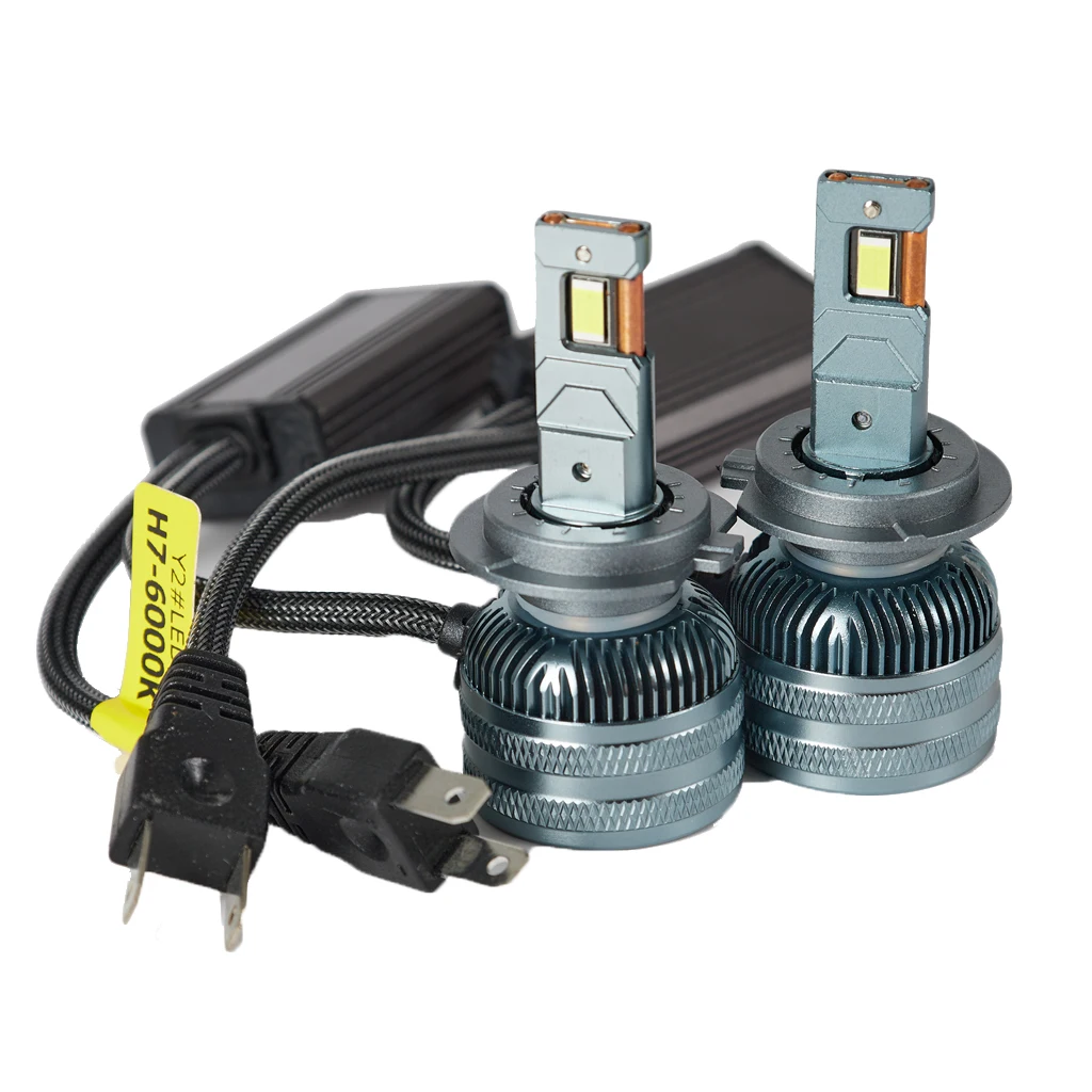 HSL-Z20 1* PC h4 led headlight super bright 65w 6000k h7 led headlight bulb quick start canbus car led h11 headlight