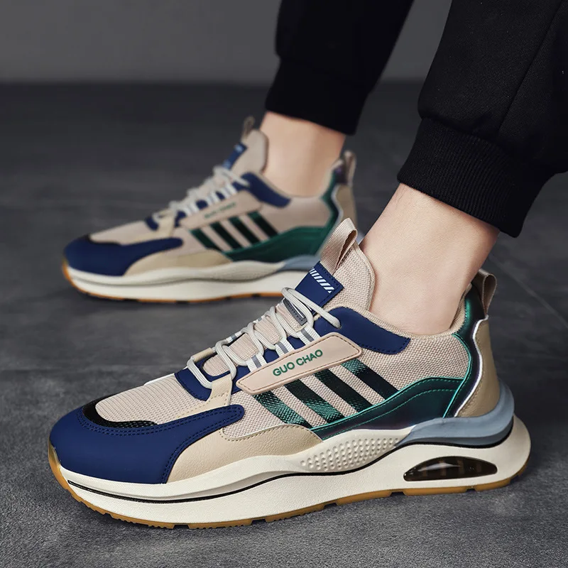 Fast Delivery Guochao Fashion Cool Style Outdoor Breathable Brand Name Sports Waking Sneaker 2022