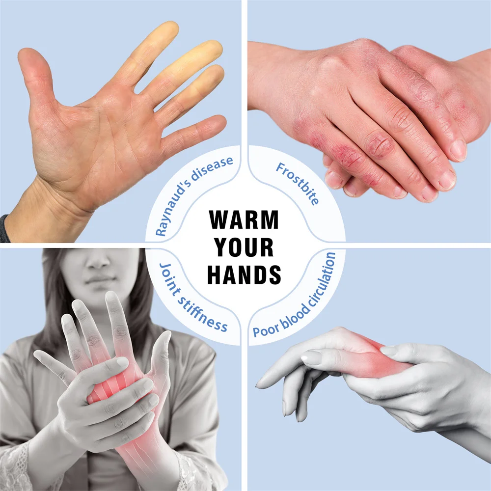 Light Weight Snowboarding Hiking Cycling Heated Gloves Liners With Rechargeable Electric Battery Warm Hand