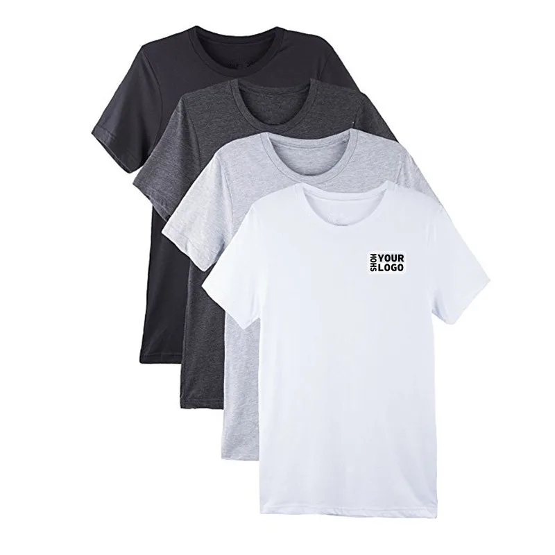 Custom New Design Comfortable Bamboo usa apparel man Fitness t shirts blank wholesale organic gym clothing