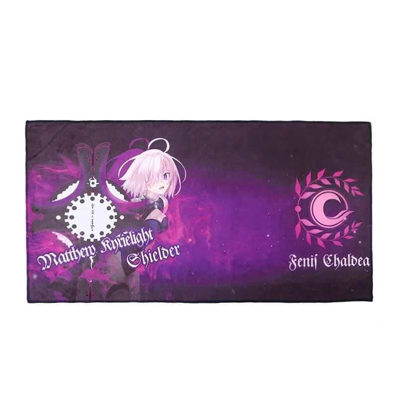 Wholesale anime bath towel soft custom printing towel 35x70cm