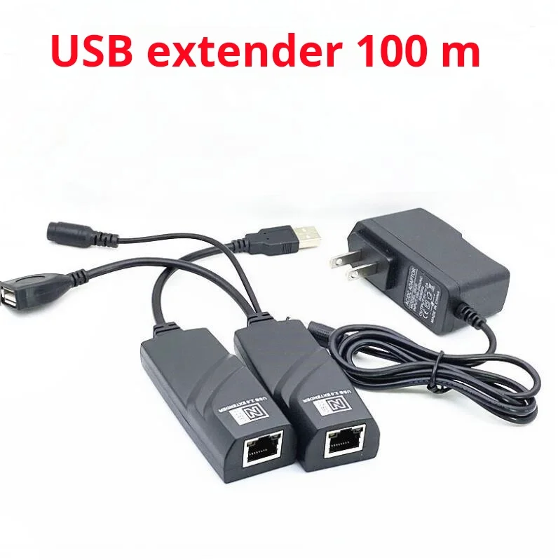 USB 2.0 Extender to RJ45 Over Cat5 Cat5E Cat6 up to 100 meter for USB Flash Disk and Mouse Keyboard and more