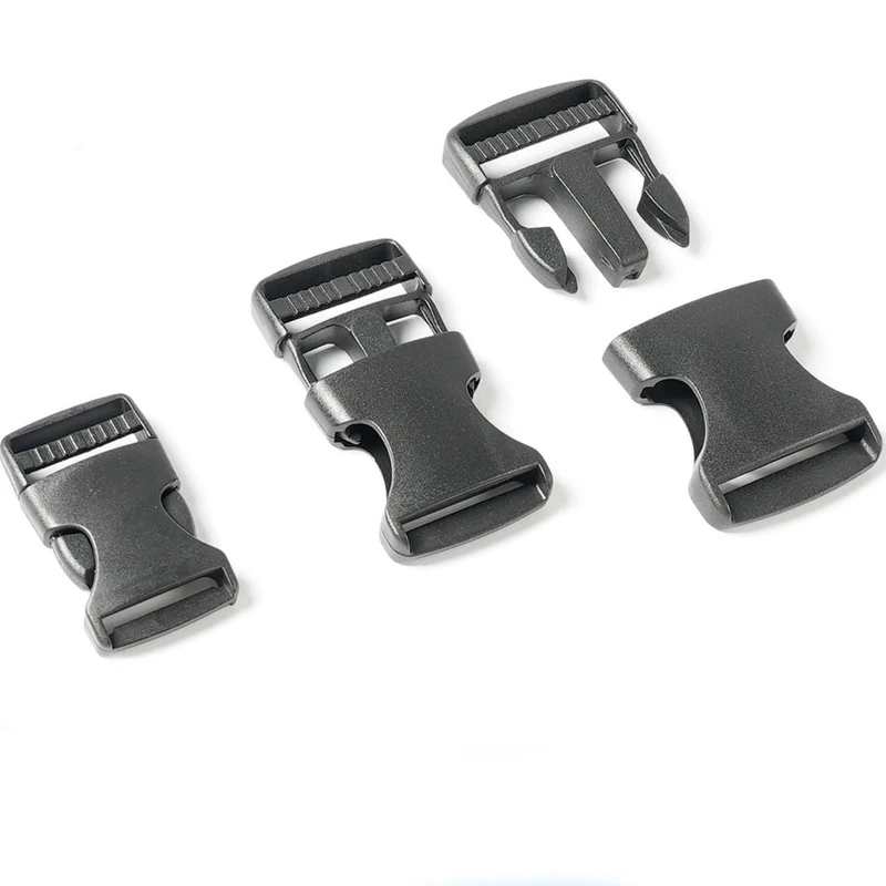 20MM Plastic Flat Side Release Plastic Buckles for Webbing