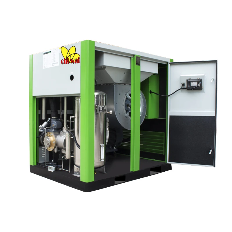 
High Efficiency Oil Free Screw Compressors for Pharmaceuticals Industry 11KW 15HP 