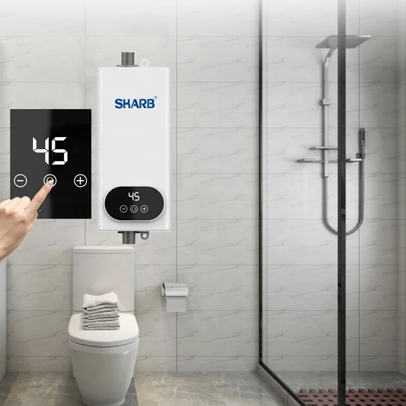 Factory Price Bathroom Electric Shower Instant Electric Water Heater Electric Tankless Hot Water Heater