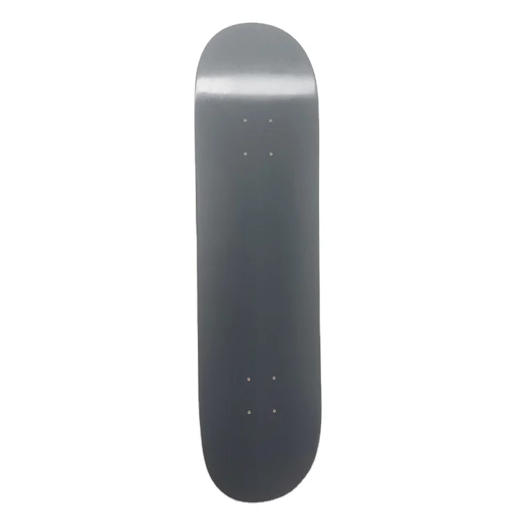 Custom Middle Concave 7ply Birch Skateboard Deck with Bottom Black Color Stained