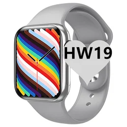 High Quality Health Tracker Hw19 Smartwatch Custom Wallpaper Wristband Waterproof 1.77 Full Screen Smart Watch