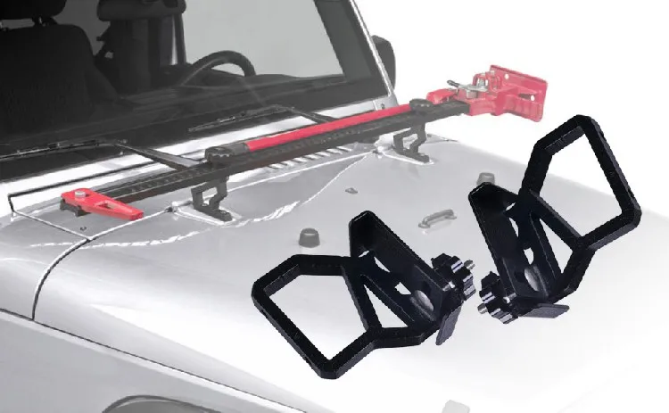 NEWWIND Hood Hi High Jack кронштейны для 2007-2018 Jee p Wrangle r