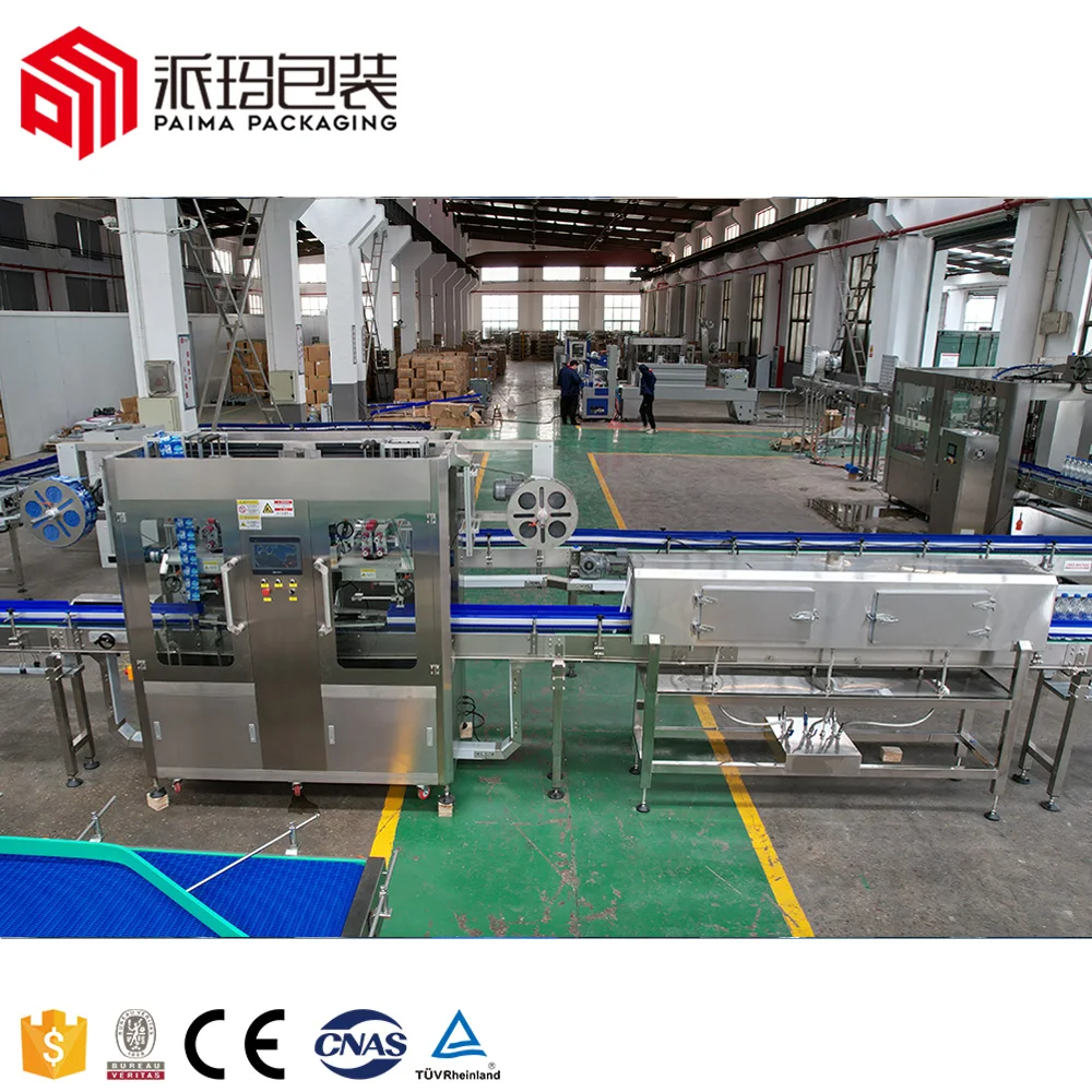 300ml 500ml 1000ml 1500ml Small PET Bottle Automatic Drinking Water Filling Machines Bottling Production Plant Line