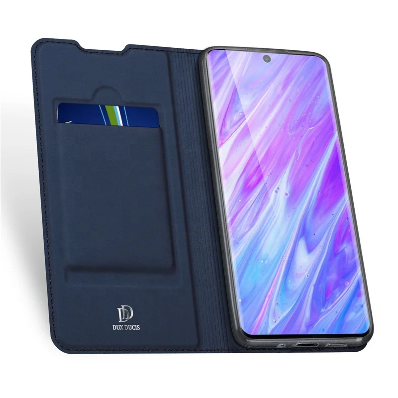 Card Holder Magnetic Smart Flip Mobile Phone Case for Samsung S20 Ultra Leather