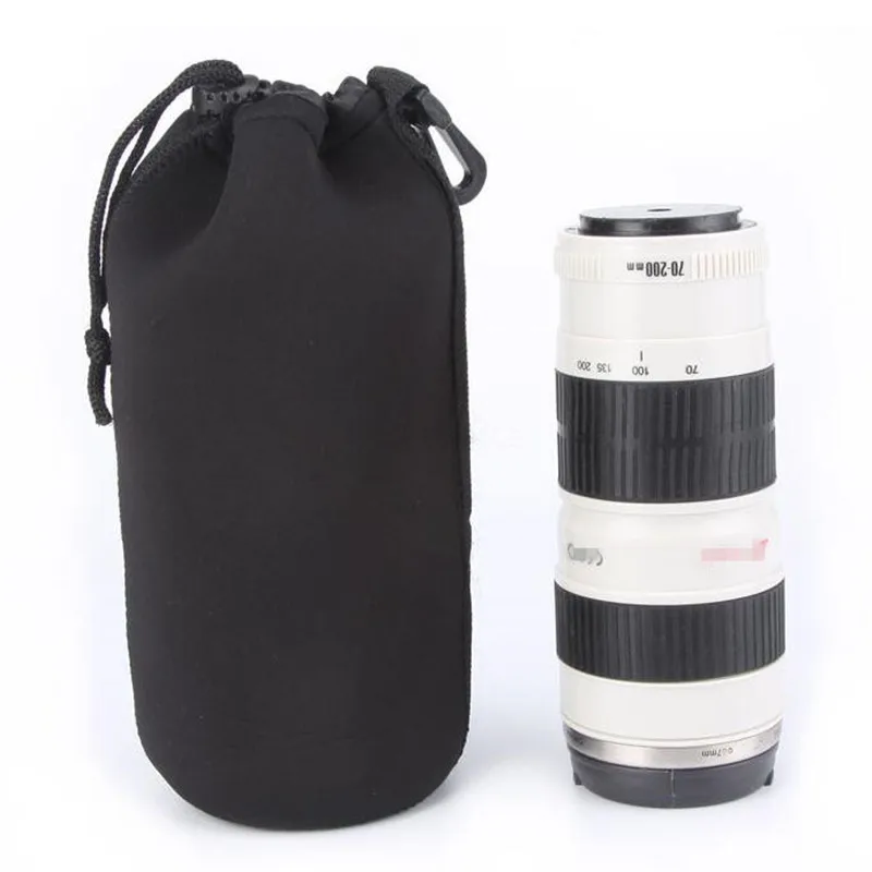 Нейлоновая сумка для объектива камеры чехол цифровой зеркальной Canon Nikon Sony Olympus чехлы объективов